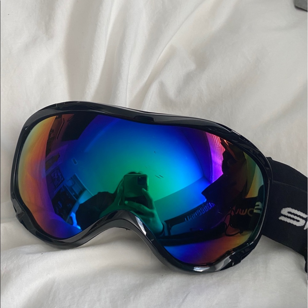 Snowledge Ski Googles - rainbow mirrored